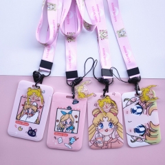 30 Styles Pretty Soldier Sailor Moon Cartoon Pattern Anime Card Holder Bag