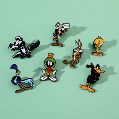 7 Styles Bugs Bunny Cartoon Anime Alloy Pin Brooch