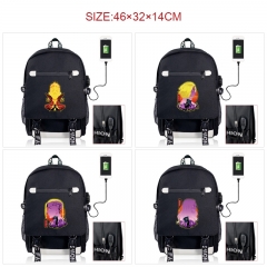 6 Styles Tokyo Revengers Cartoon Anime Canvas Backpack Bag With Data Line Connector