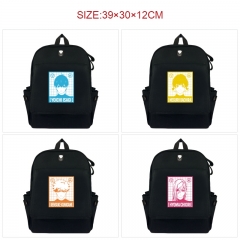 7 Styles Blue Lock Cartoon Anime Canvas Backpack Bag