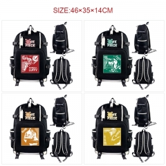 11 Styles One Piece Cartoon Anime Canvas Backpack Bag