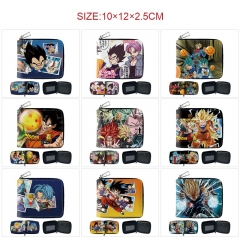 17 Styles Dragon Ball Z Cartoon Short Pattern Purse Anime PU Wallet