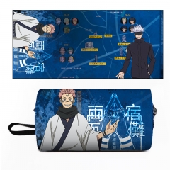 Jujutsu Kaisen Cartoon Pencil Box Anime Pencil Bag