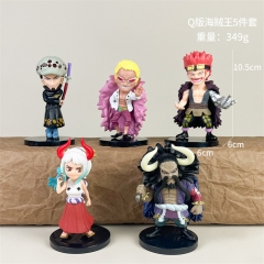 5PCS/SET 11CM One Piece Anime PVC Figure Toy