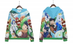 2 Styles A Playthrough of a Certain Dude's VRMMO Life Cartoon Long Sleeve Anime Hooded Hoodie