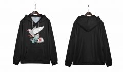2 Styles Sasaki and Peeps Cartoon Long Sleeve Anime Hooded Hoodie