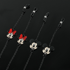 3 Styles Mickey Minnie Mouse Lilo & Stitch Cartoon Alloy Anime Necklace