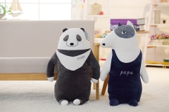 50cm  2 Styles Giant Panda Anime Piush Toy Doll