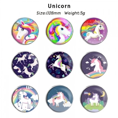 12 Styles Unicorn Anime Alloy Pin Brooch