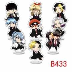 2 Styles Mashle: Magic and Muscles Cartoon Acrylic Anime Standing Plate
