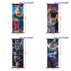 40X102CM 8 Styles Mobile Suit Gundam Wall Scrolls Anime Wallscrolls