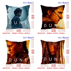 2 Sizes 7 Styles Dune Part Two Cartoon Square Anime Pillow Case