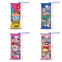 40X102CM 7 Styles Crayon Shin-chan Wall Scrolls Anime Wallscrolls