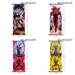 40X102CM 8 Styles Dragon Ball Z Wall Scrolls Anime Wallscrolls