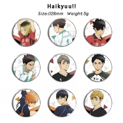 12 Styles Haikyuu Anime Alloy Pin Brooch
