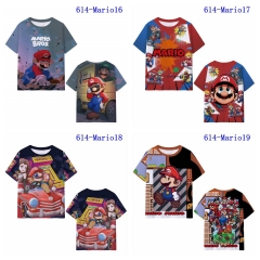 5 Styles Super Mario Bro Printing Digital 3D Cosplay Anime T Shirt
