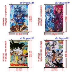 60x90CM 7 Styles Dragon Ball Z Wall Scrolls Anime Wallscrolls