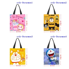 33*38cm 7 Styles Doraemon Shopping Bag Canvas Anime Handbag