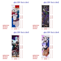 2 Sizes 9 Styles Suicide Squad Wall Scrolls Anime Wallscrolls