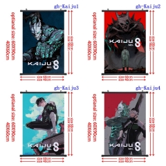 60x90CM 8 Styles Kaiju No. 8 Wall Scrolls Anime Wallscrolls