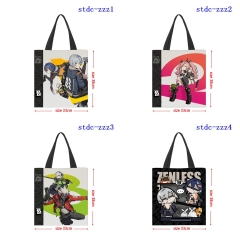 33*38cm 9 Styles zenless zone zero Shopping Bag Canvas Anime Handbag