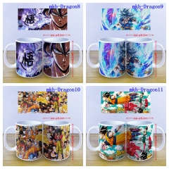 6 Styles Dragon Ball Z Custom Design Color Printing Anime Mug Ceramic Cup