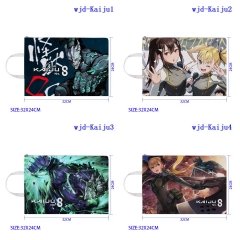 24X32CM 10 Styles Kaiju No. 8 Cartoon Pattern Anime File Pocket