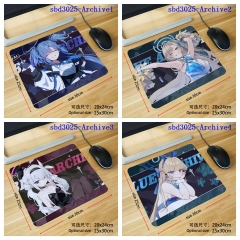 8 Styles Blue Archive Cartoon Anime Mouse Pad