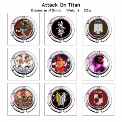 14 Styles Attack on Titan/Shingeki No Kyojin Anime Alloy Folding Hanger Hook