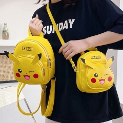 2 Styles Pokemon Cartoon Anime Backpack Bag