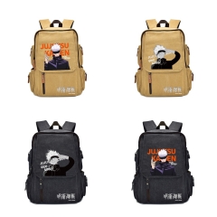 4 Styles Jujutsu Kaisen Cartoon Character Anime Backpack Bag