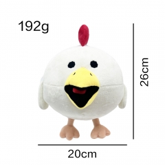 26cm Chicken Gun Anime Plush Toy Doll
