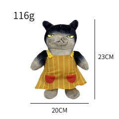 23cm The Masterful Cat Is Depressed Again Today Anime Plush Toy Doll