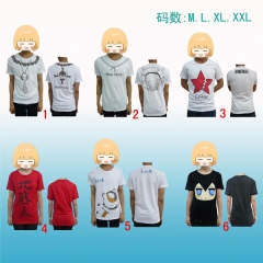 6 styles Anime T-shirt