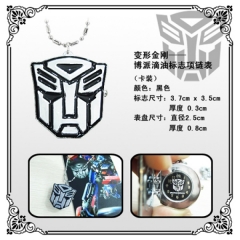 Transformers Anime Necklace Watch