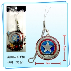 Captain America Anime Phone Strap
