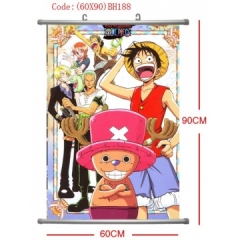 One Piece Anime Wallscrolls （60*90CM)