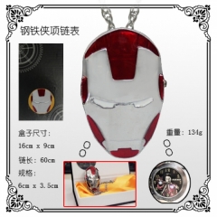 Iron Man Anime Necklace Watch