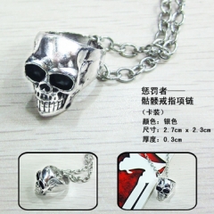 The Punisher Anime Necklace