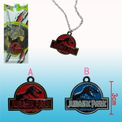 Jurassic Park Anime Necklace