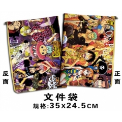 One Piece Anime File Pocket