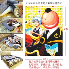 Assassination Classroom Anime Blanket (two-sided)