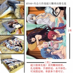 Date A Live Anime Blanket (two-sided)