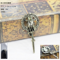 Game of Thrones Anime Brooch
