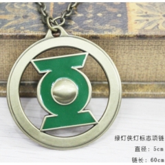 Green Lantern Anime Necklace