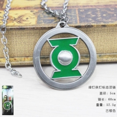 Green Lantern Anime Necklace