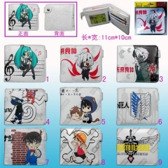 9 Styles Anime Wallet