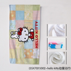 Hello Kitty Anime Bath Towel