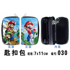 Super Mario Bro Anime Keychain Bag