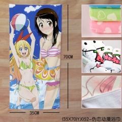 Nisekoi Anime Bath Towel